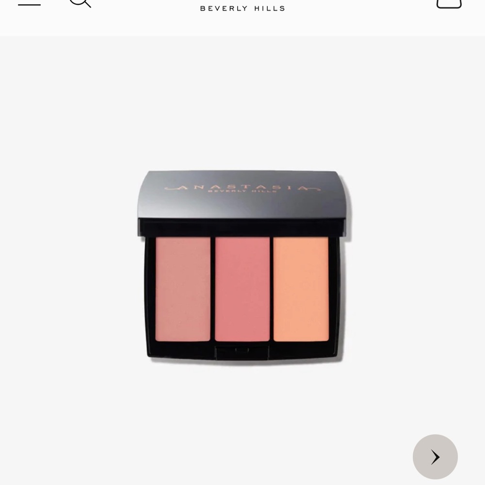 NIB-Anastasia Blush Trio - Nectarine, Ginger, Miami (New- Never Opened)